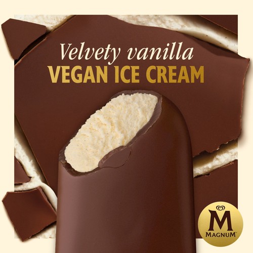 Magnum Collection Classic Vegan Ice Cream Sticks 3x90ml