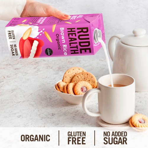 Rude Health Organic Brown Rice 1L