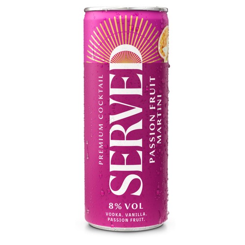 SERVED Passion Fruit Martini Cocktail 8% ABV