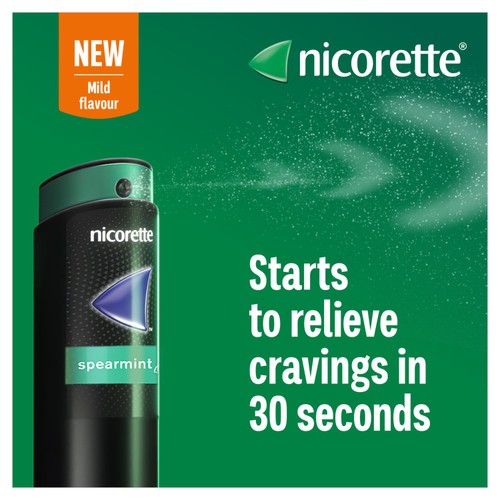 Nicorette Spearmint Quickmist Mouthspray Single 48g