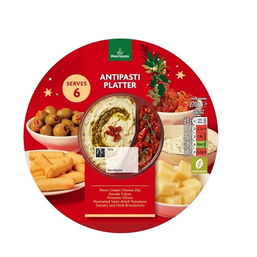 Morrisons Olive & Antipasti Platter 270g