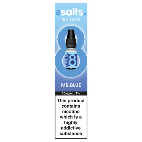 8Salts Nic Salts 20mg Mr. Blue 10ml