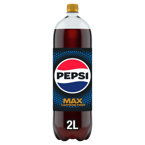 Pepsi Max No Caffeine No Sugar Cola Bottle