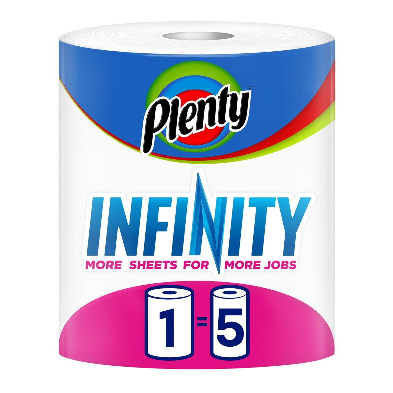 Plenty Infinity Kitchen Roll 375 Sheets