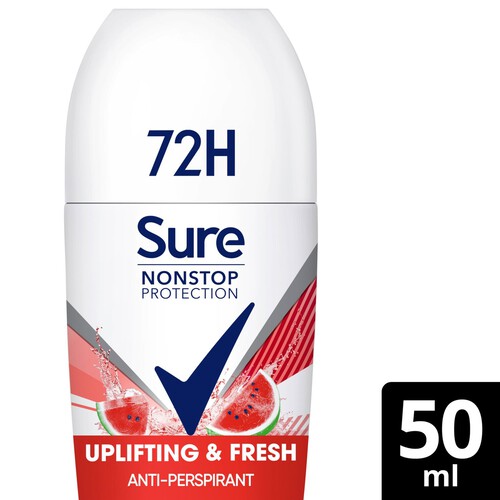 Sure Antiperspirant Deodorant Roll On Nonstop Uplifting & Fresh 