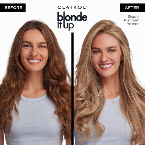 Clairol Blonde It Up Permanent Hair Dye Platinum Blonde