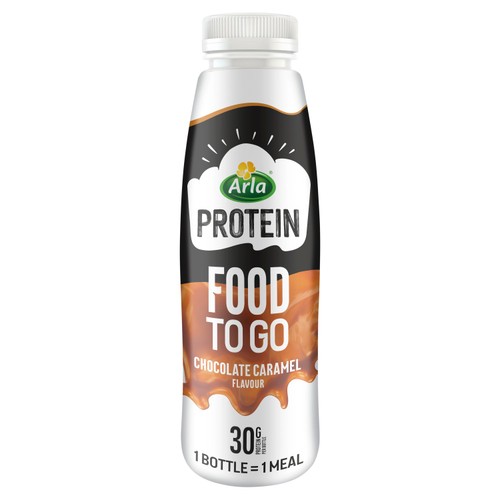 Arla Protein Food To Go Chocolate Caramel Meal Replacement Shake 500ml