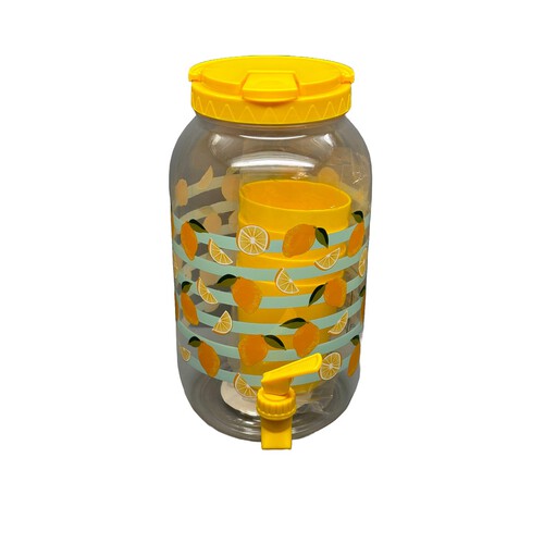 Nutmeg Sorrento Lemon Dispenser With Cups