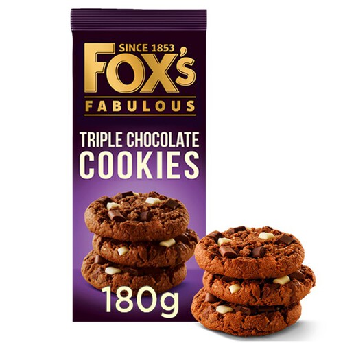 Fox's Biscuits Triple Chocolate Cookie