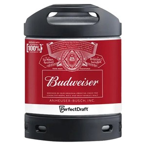 PerfectDraft Budweiser Keg 6 Litre product image