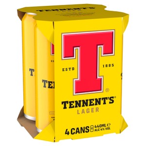 Tennents Lager 4x500ml