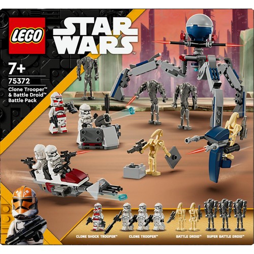 Lego Star Wars Clone Trooper & Battle Droid Battle Pack 75372