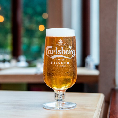 Carlsberg Danish Pilsner Lager Beer Cans 