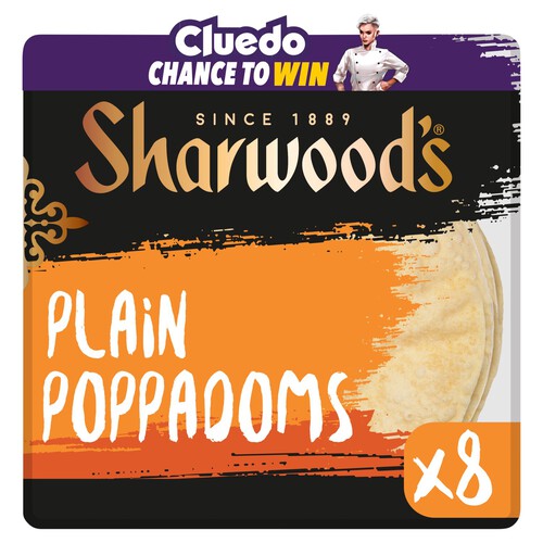 Sharwood's Plain Poppadoms