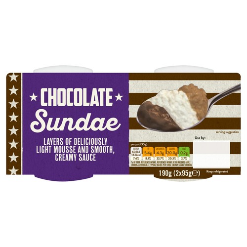 Andros Chocolate Sundae