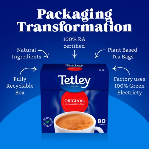 Tetley Tea Bags 80s