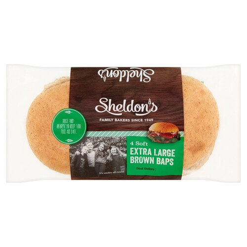 Sheldon's Extra Large Brown Baps 