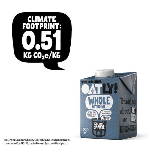 Oatly Oat Drink Whole Chilled 500ml