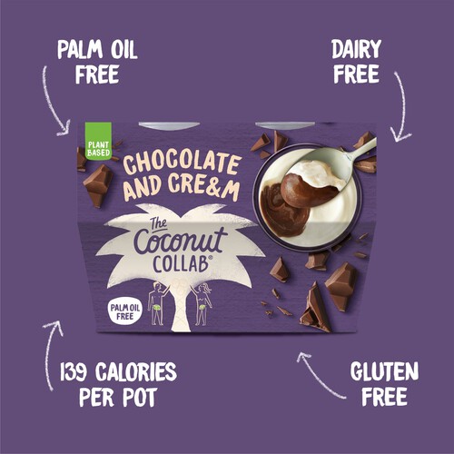 The Coconut Collaborative Chocolate & Cream Pots