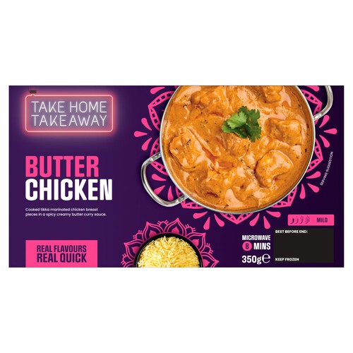 Take Home Takeaway Indian Takeaway Butter Chicken 