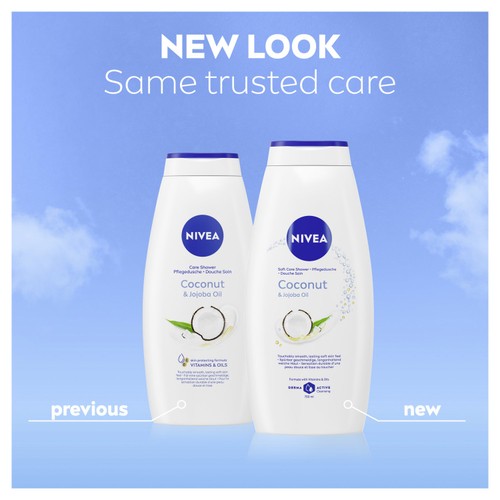 NIVEA Coconut & Jojoba Oil Shower Cream