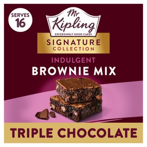 Mr Kipling Signature Collection 8 rich & Gooey Double Chocolate Brownie Bites