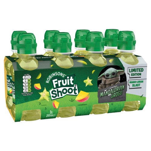 Robinsons Fruit Shoot Star Wars Grogu   8 x 200ml