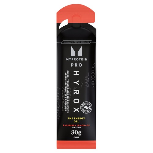 Myprotein pro hyrox raspberry lemonade flavour the energy gel