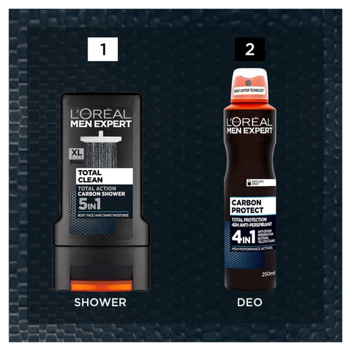 L'Oreal Men Expert Total Clean Shower Gel 