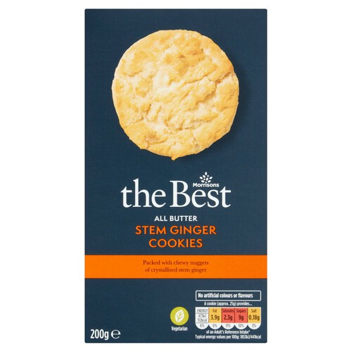 Morrisons The Best Stem Ginger Cookies