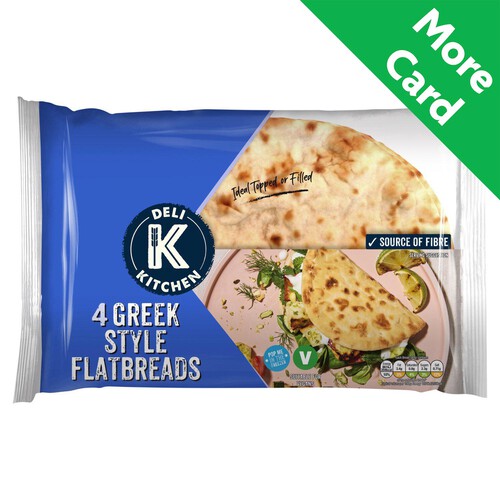 Deli Kitchen Greek Style Flatbreads