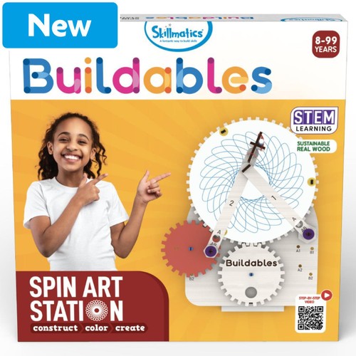 Skillmatics Buildables Ispin Art Station