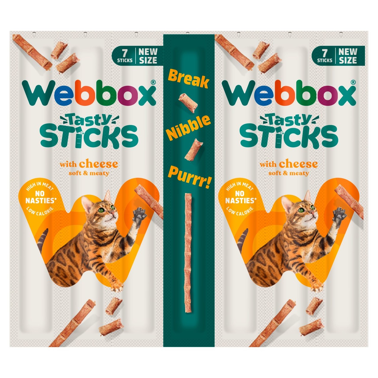 Webbox Tasty Sticks With Cheese