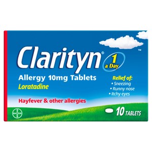 Clarityn Allergy 10mg Tablets Loratadine 30s