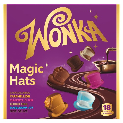 Wonka Magic Hats Chocolate Selection Box 174g
