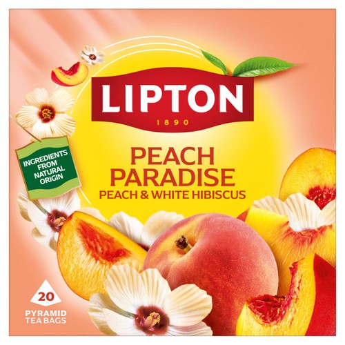 Lipton Fruit & Herbal Peach Paradise 20s Tea Bags - Morrisons