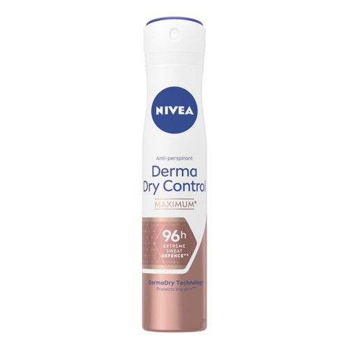 NIVEA Derma Dry Control Max 96h Anti-Perspirant Deodorant Spray