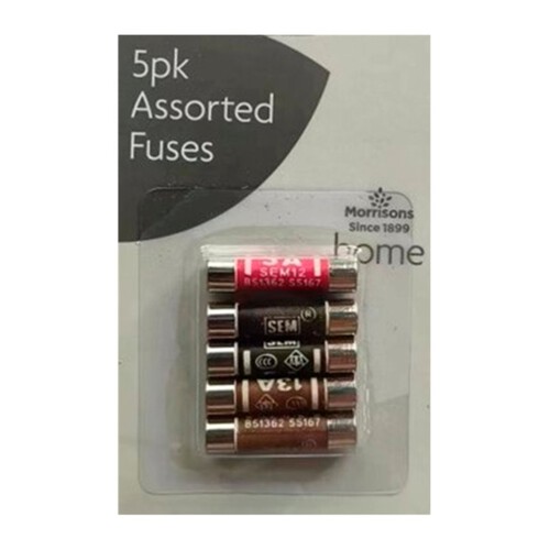 Morrisons Assorted Fuses 