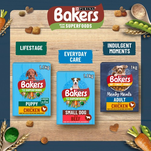 Bakers Puppy Dry Dog Food Chicken & Veg