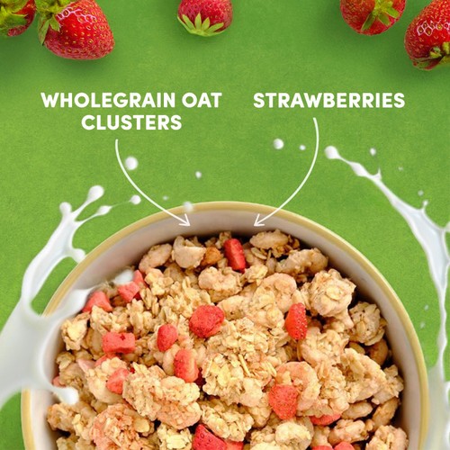 Jordans Country Crisp Sun-Ripe Strawberry Breakfast Cereal   450g