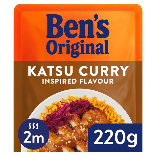Bens Original Katsu Curry Microwave Rice