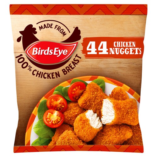 Birds Eye 44 Chicken Nuggets with Golden Wholegrain