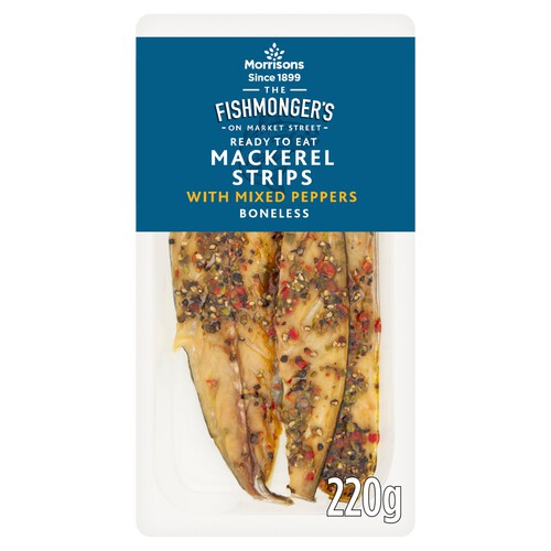 Morrisons Market St Mackerel Strips With Mixed Pepper 