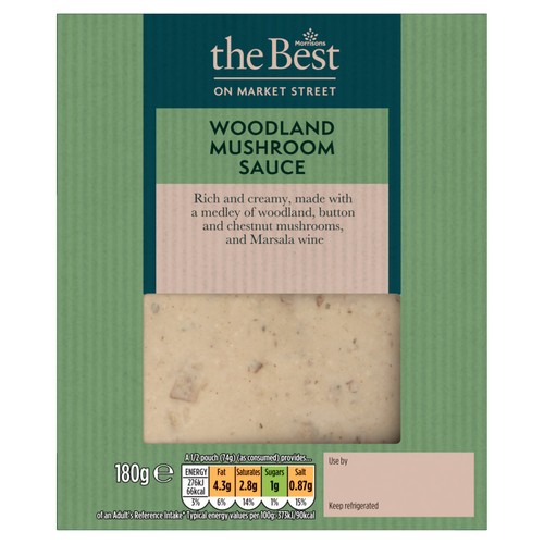 Morrisons The Best Woodland Mushroom Sauce