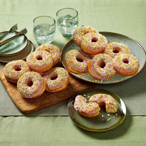 Iced Ring Doughnuts (12 Pack)   FTO