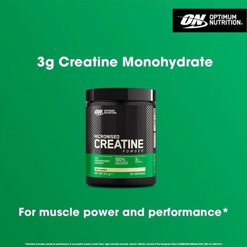 Optimum Nutrition Micronised Creatine Powder Unflavoured 317g