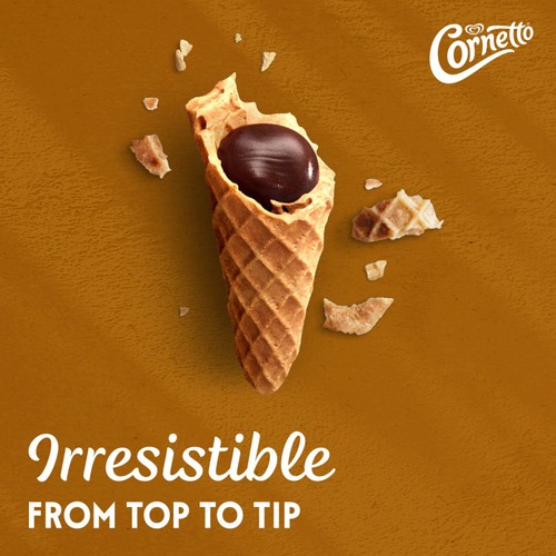 Cornetto Soft Caramel 4 Pack
