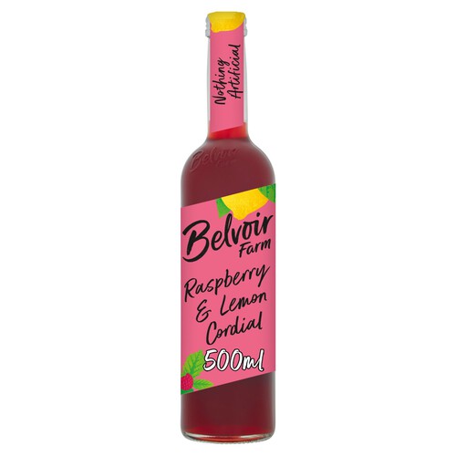 Belvoir Raspberry & Lemon Cordial 