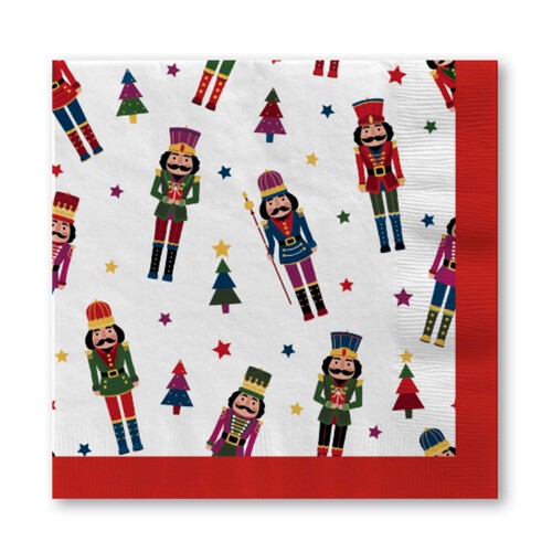 Nutmeg Home Nutcracker Napkins