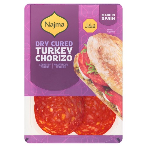 Najma Turkey Chorizo Slices